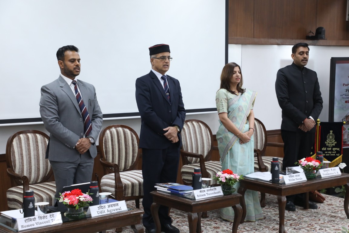 Inaugural function of 20th round of Mid-Career Training Programme for IAS Officers, Phase-IV